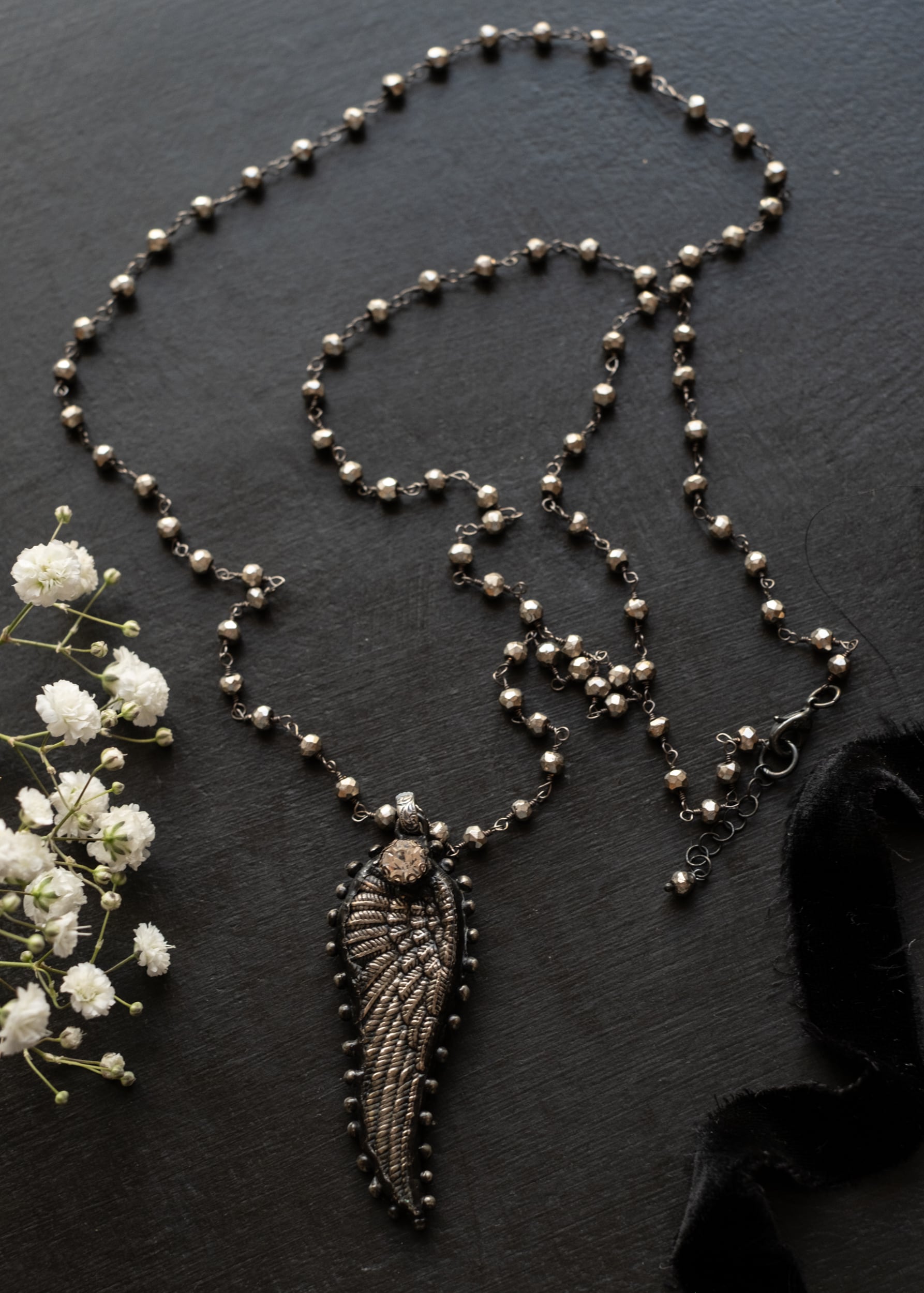 Guardian Wing Necklace by Atelier 363, photo b