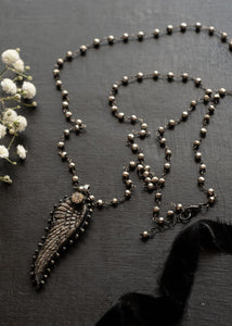 Guardian Wing Necklace by Atelier 363, photo c