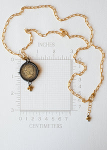 Kingdom Relic Coin Necklace by Atelier 363, photo f