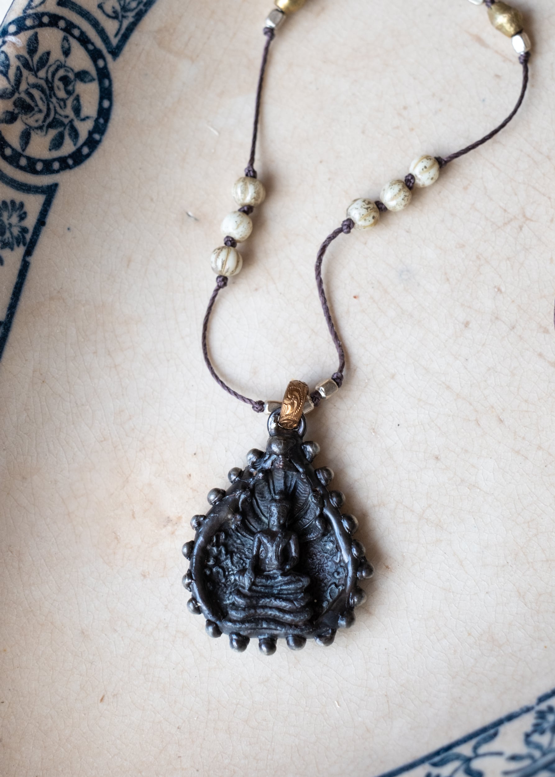Sacred Guardian Amulet Necklace by Atelier 363, photo b