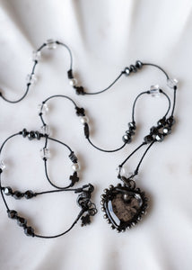 Vintage Mirror Heart Necklace by Atelier 363, photo c