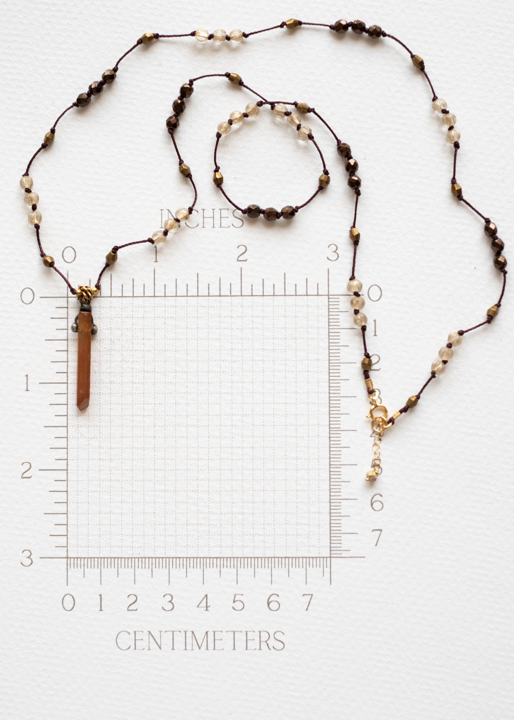 Divine Radiance Crystal Necklace by Atelier 363, photo e