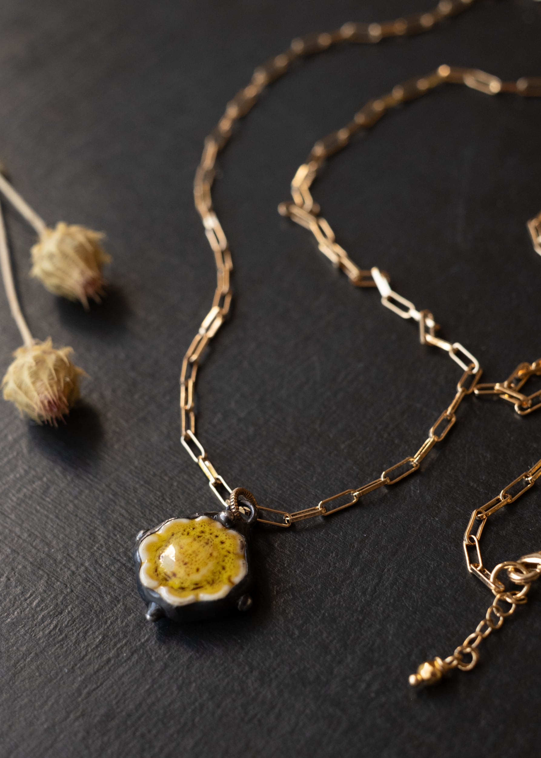 Golden Bloom Necklace by Atelier 363, photo a
