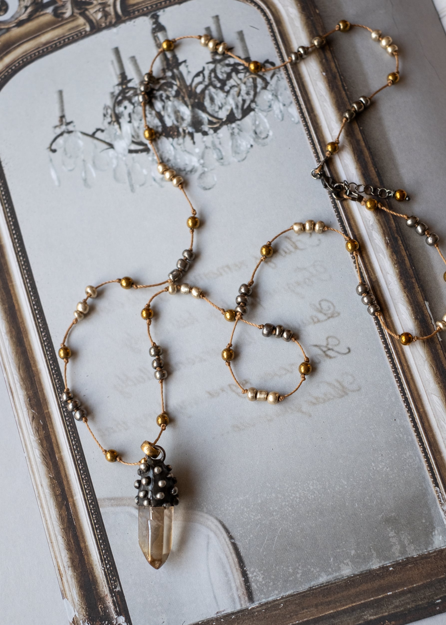 Crystal Sentinel Necklace by Atelier 363, photo a