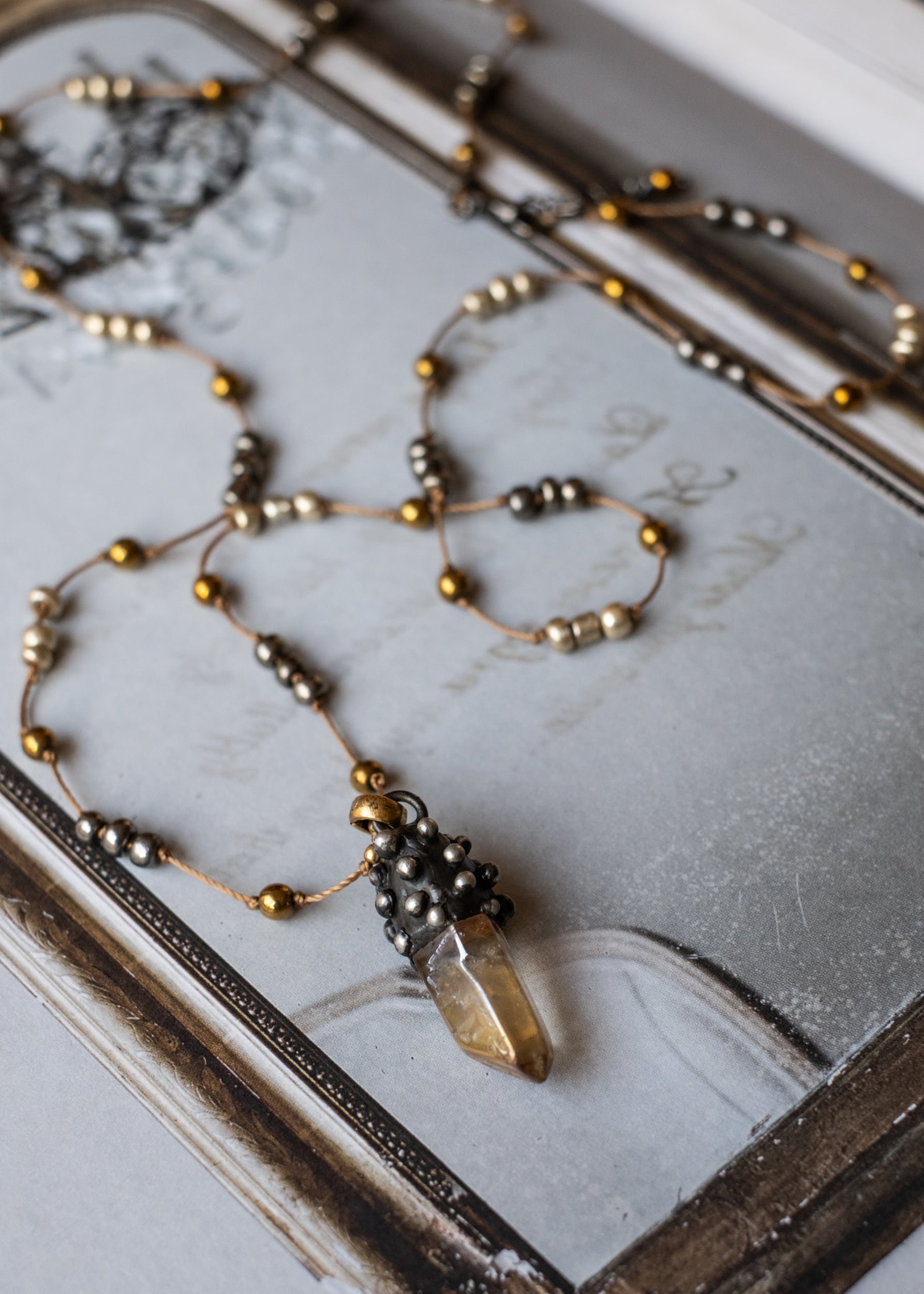 Crystal Sentinel Necklace by Atelier 363, photo b