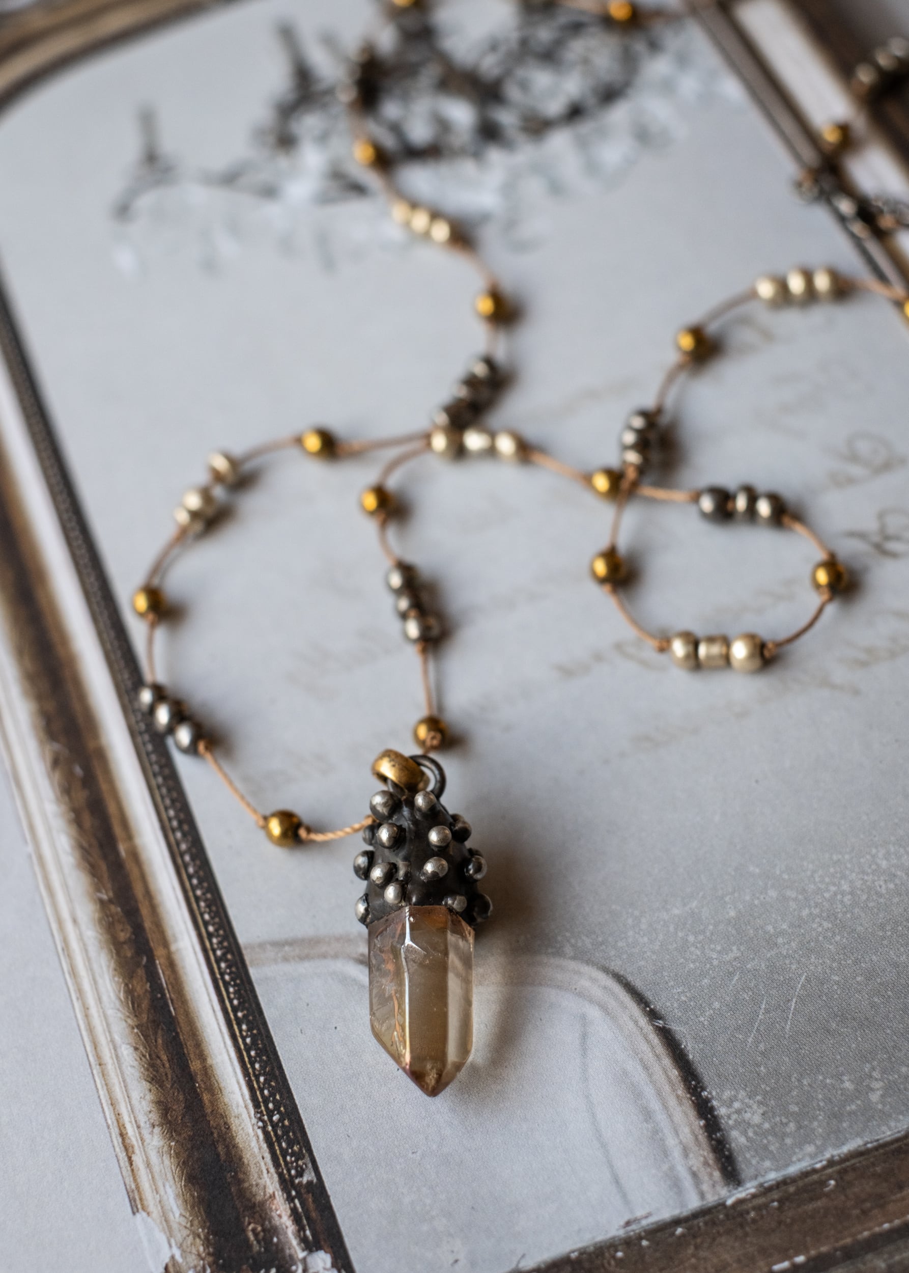 Crystal Sentinel Necklace by Atelier 363, photo c