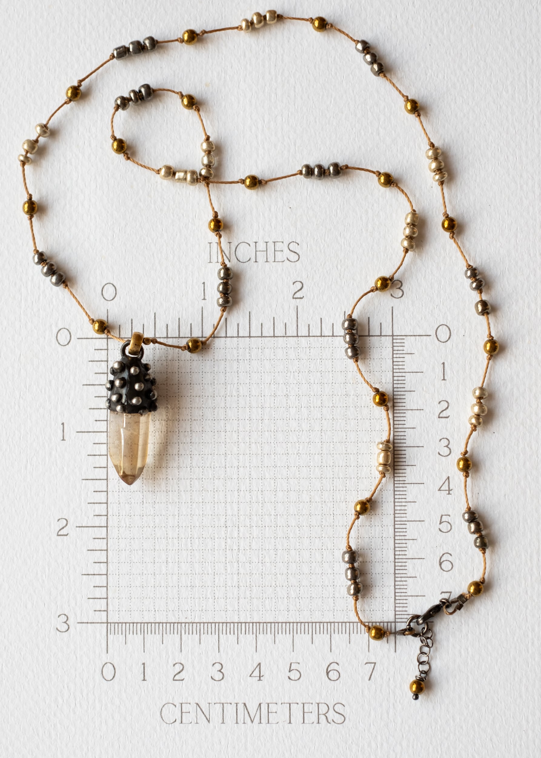 Crystal Sentinel Necklace by Atelier 363, photo d