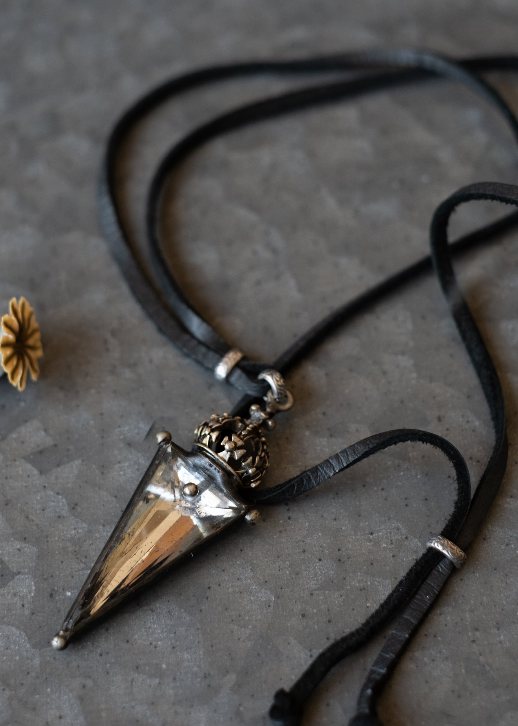 Shard of Night Necklace by Atelier 363, photo b