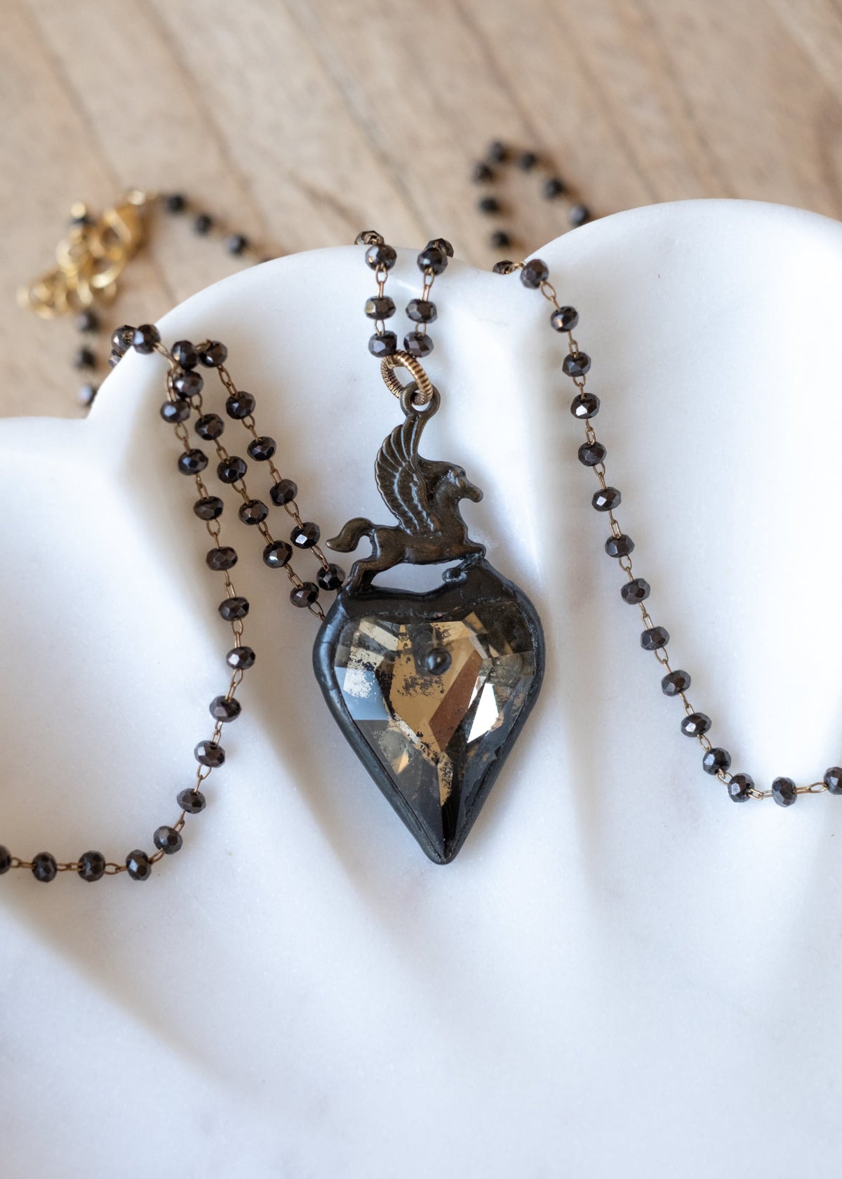Pegasus Heart of Light Necklace by Atelier 363, photo a