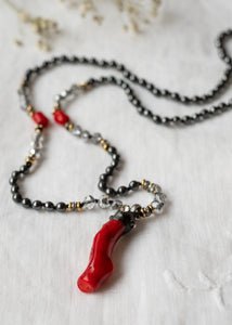 Crimson Coral Necklace by Atelier 363, photo b