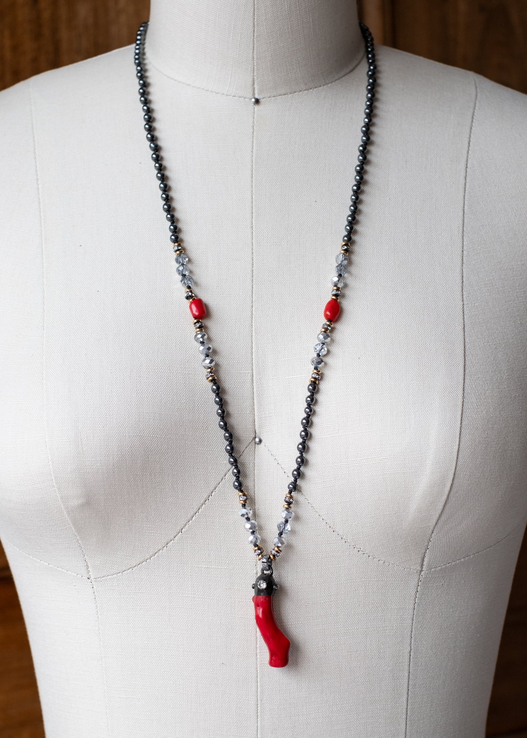 Crimson Coral Necklace by Atelier 363, photo g