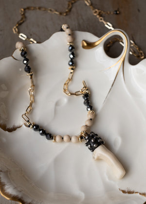 Ivory Coral Branch Necklace by Atelier 363, photo c