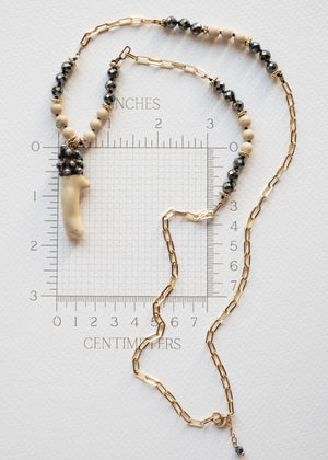 Ivory Coral Branch Necklace by Atelier 363, photo f
