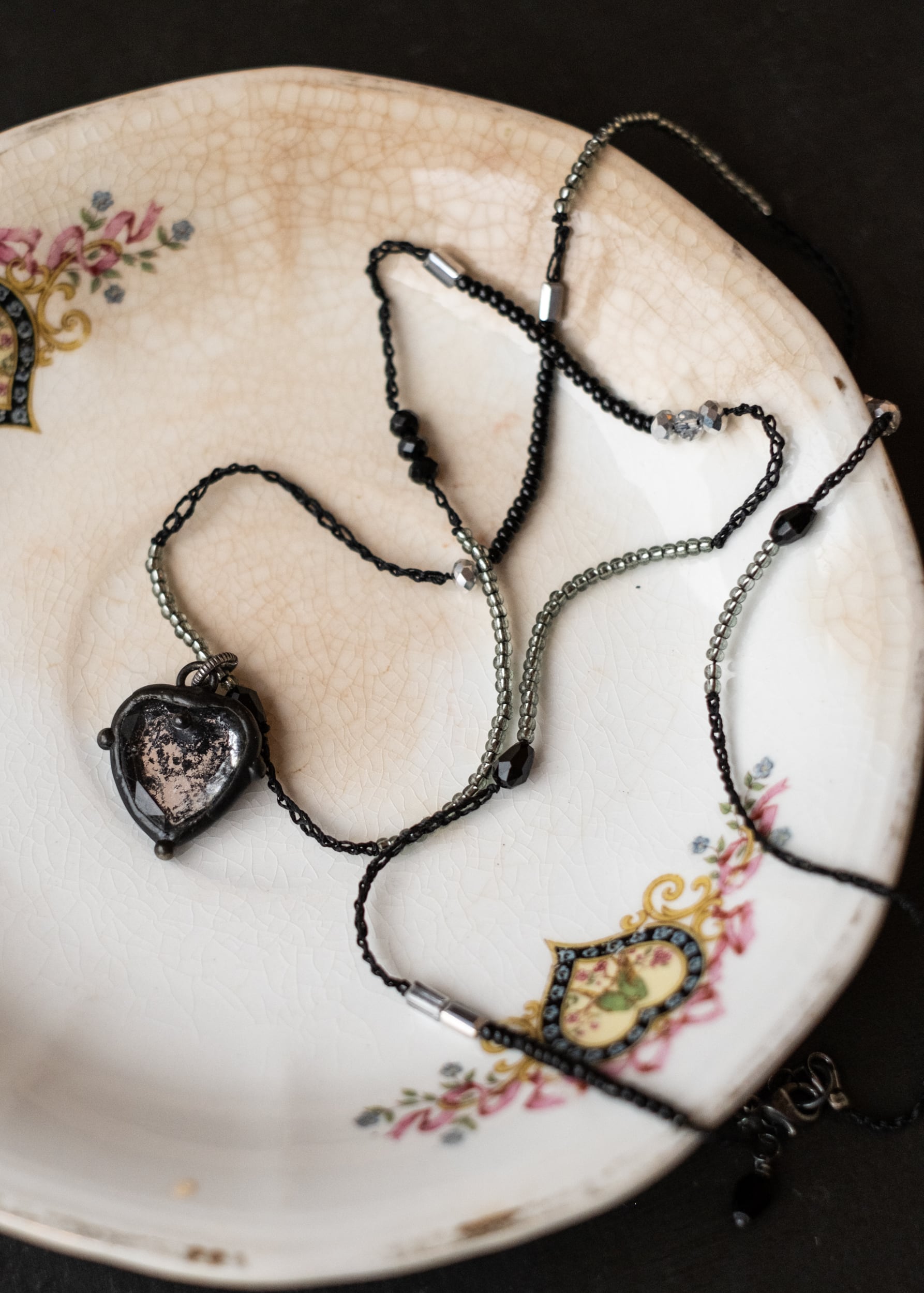 Starlit Mirror Heart Necklace by Atelier 363, photo a