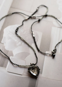 Starlit Mirror Heart Necklace by Atelier 363, photo b