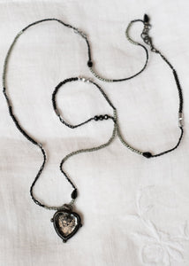 Starlit Mirror Heart Necklace by Atelier 363, photo d