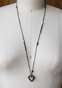 Starlit Mirror Heart Necklace by Atelier 363, photo f
