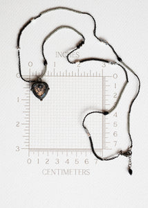 Starlit Mirror Heart Necklace by Atelier 363, photo g