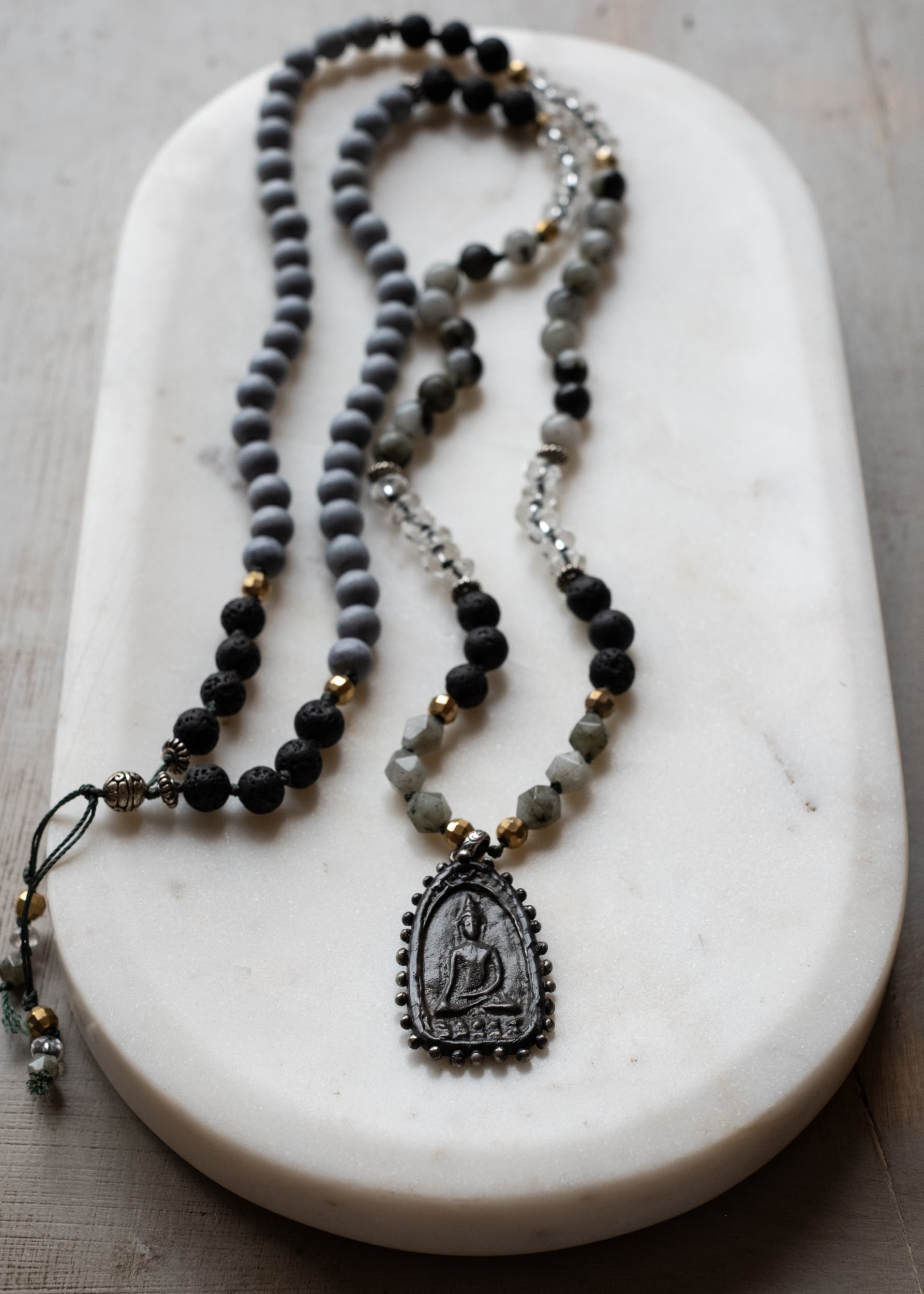 Amulet of Stillness Mala by Atelier 363, photo c