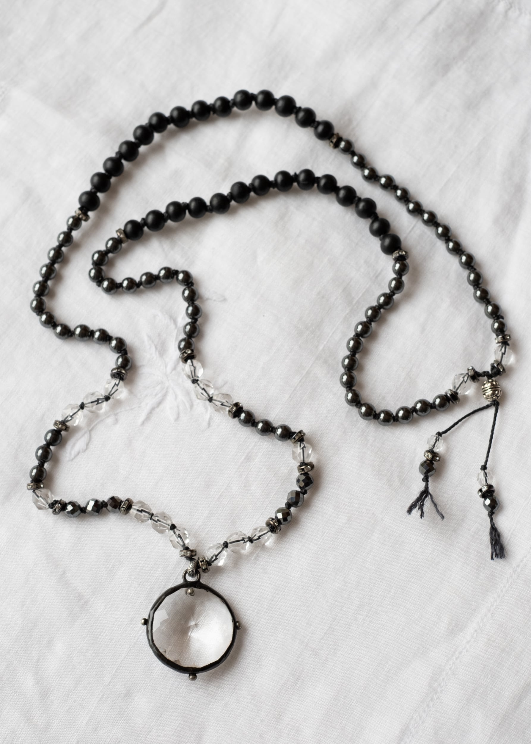 Lens of Clarity Mala Necklace by Atelier 363, photo b