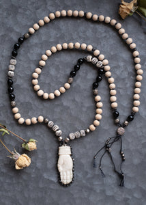 Amulet of Protection Mala Necklace by Atelier 363, photo b