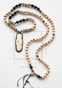 Amulet of Protection Mala Necklace by Atelier 363, photo e