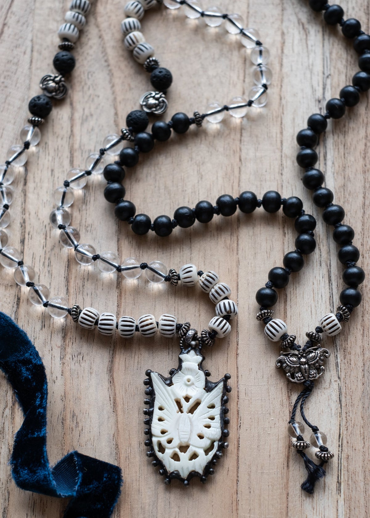 Sacred Butterfly Transformation Mala by Atelier 363, photo a