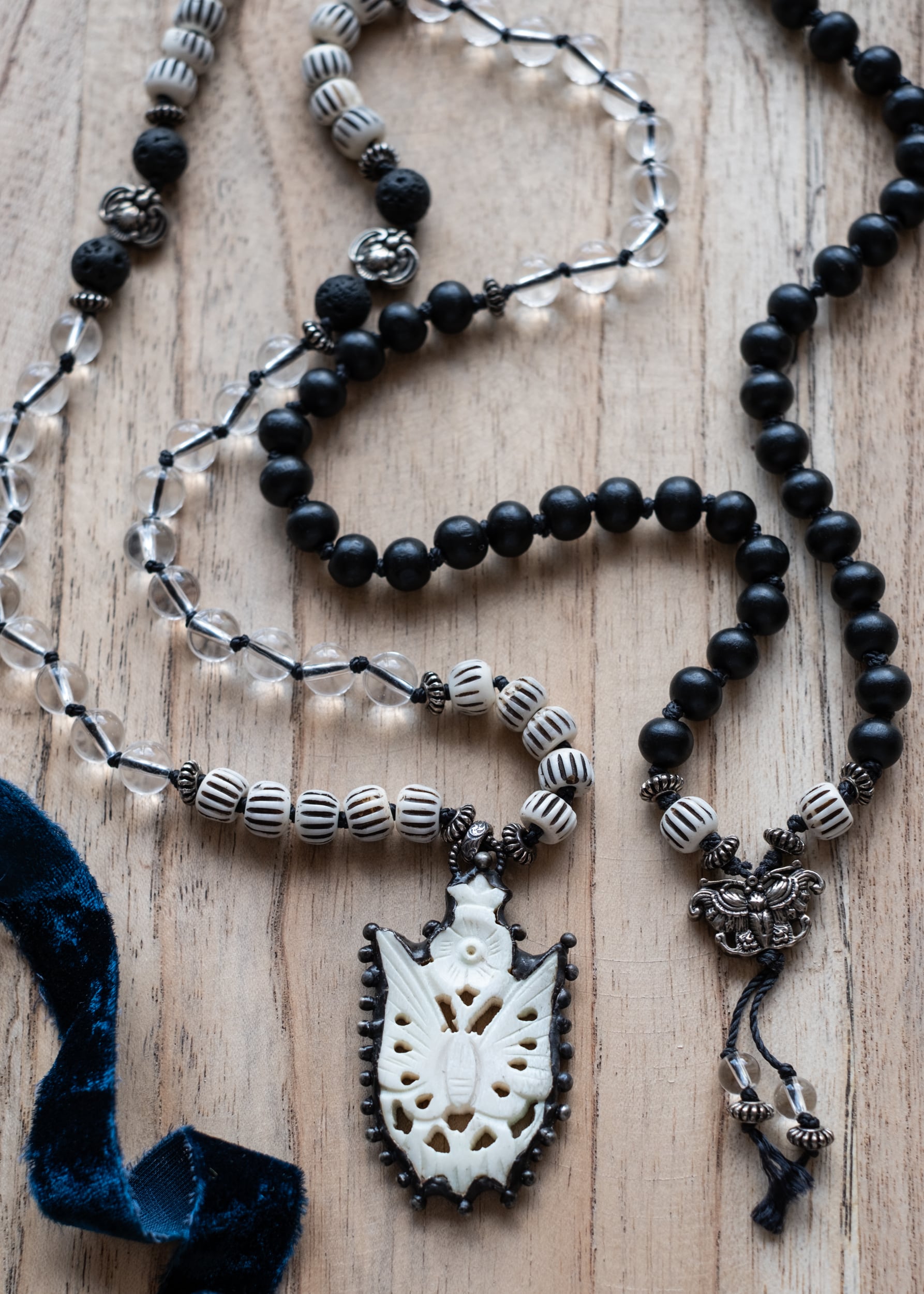 Sacred Butterfly Transformation Mala by Atelier 363, photo a