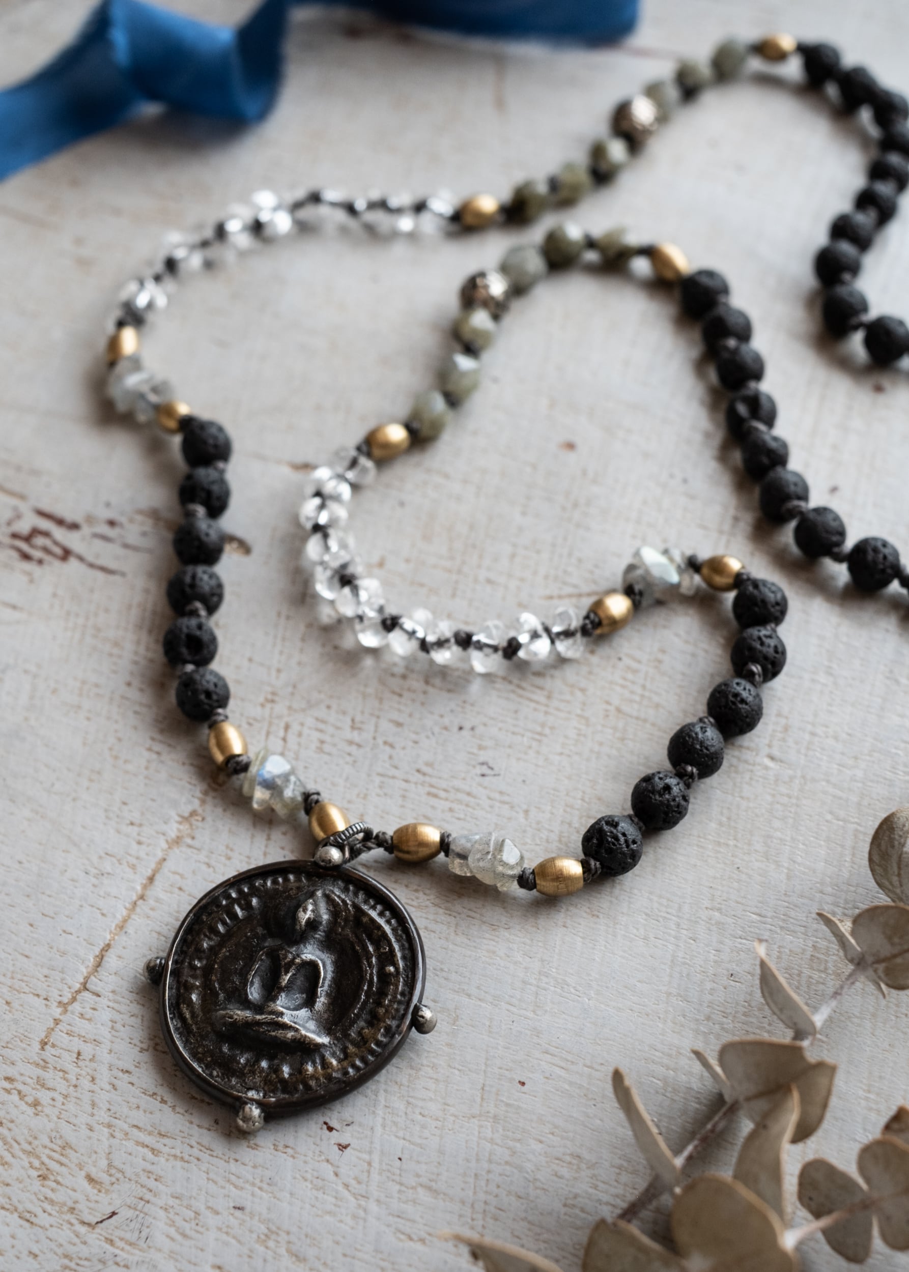 Sacred Balance Mala Necklace by Atelier 363, photo c