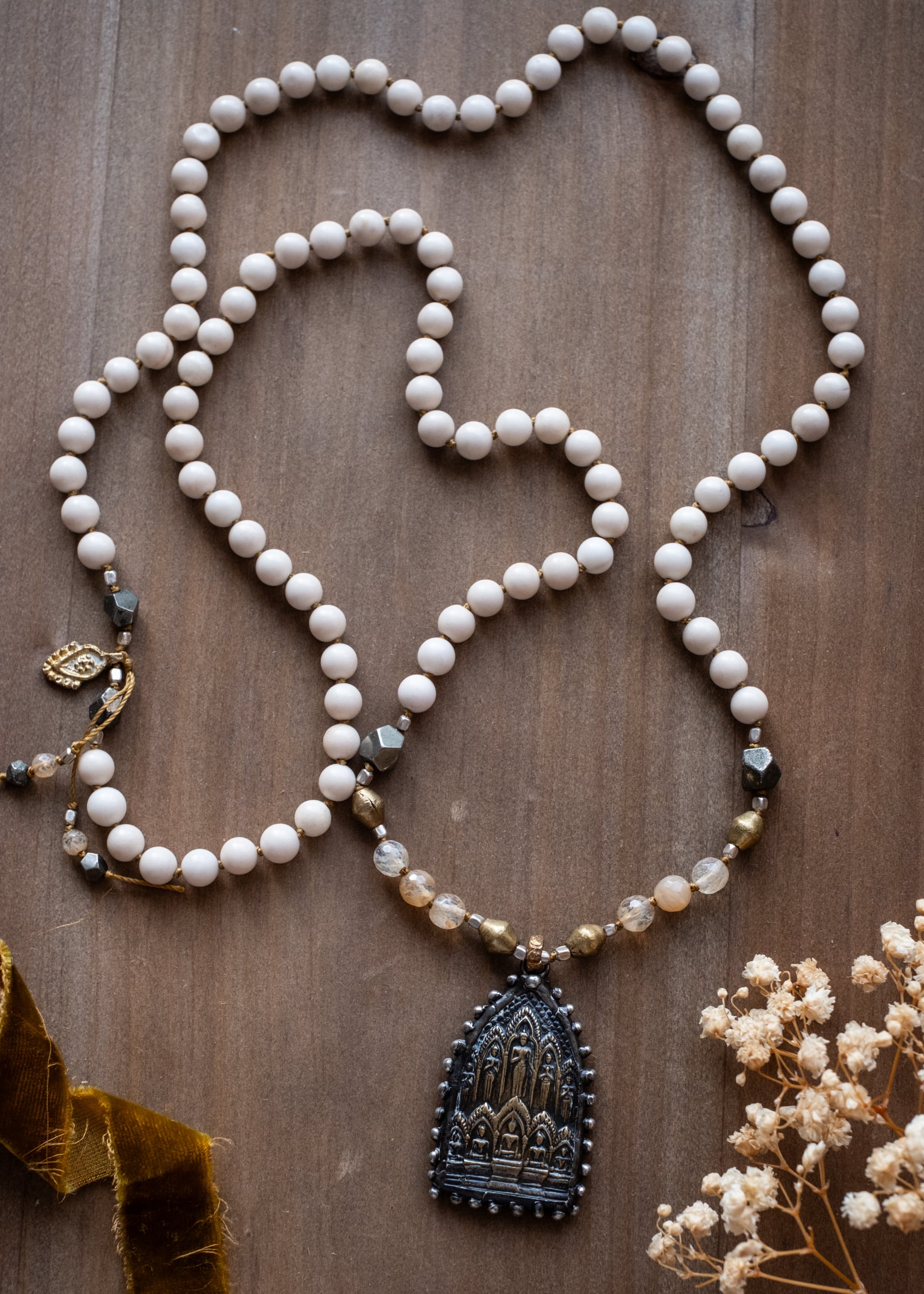 Sanctuary Mala Necklace by Atelier 363, photo b