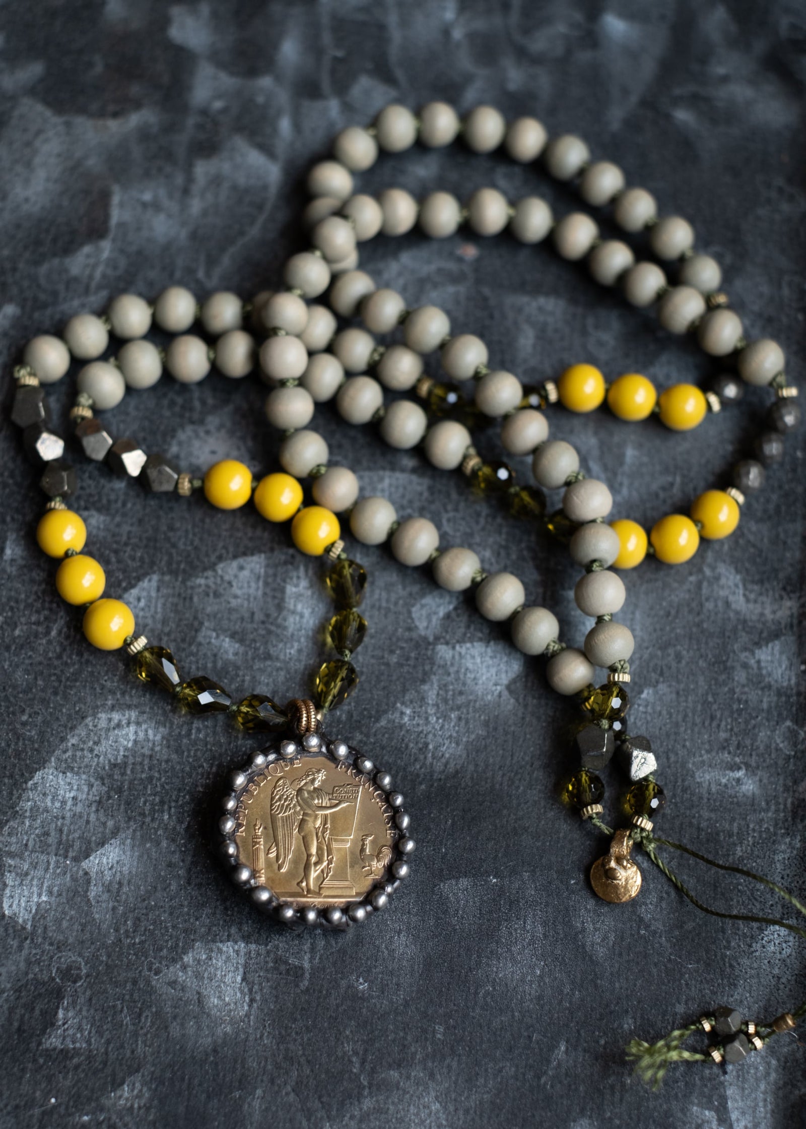 Angel and the Bee Mala Necklace by Atelier 363, photo a
