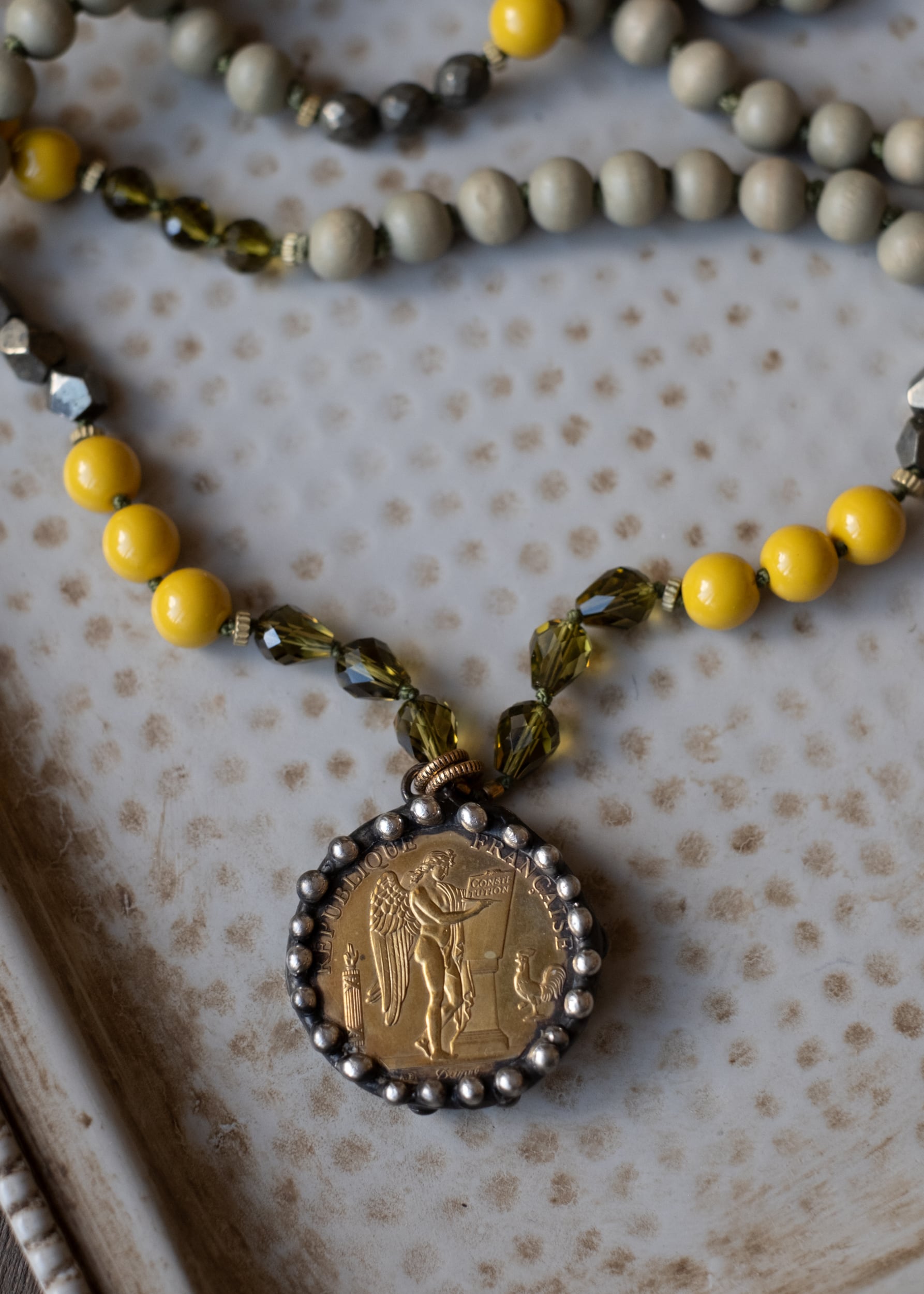 Angel and the Bee Mala Necklace by Atelier 363, photo c