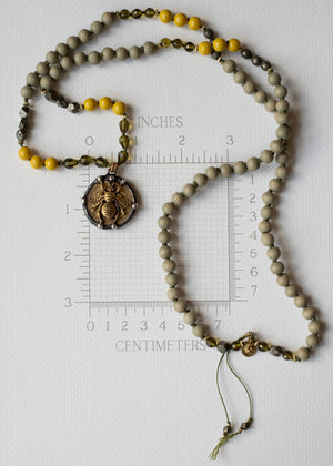 Angel and the Bee Mala Necklace by Atelier 363, photo g