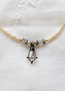 Pearl Radiance Drop Necklace by Atelier 363, photo c