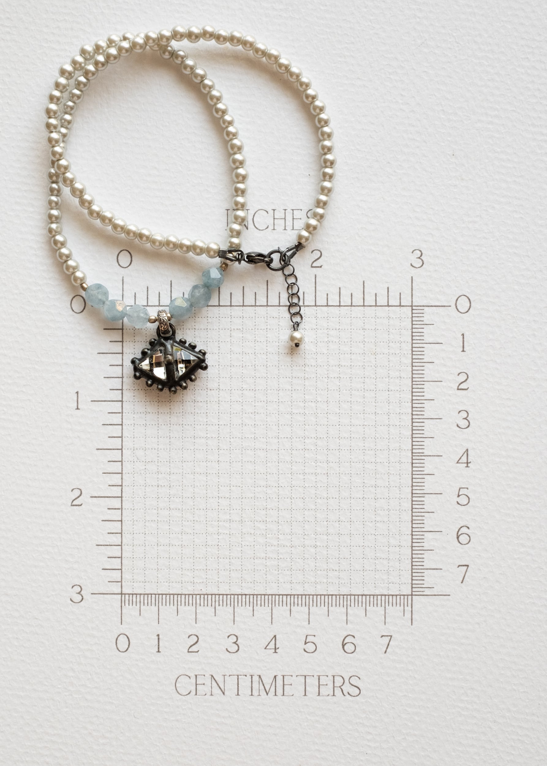 Luminous Eye Talisman Necklace by Atelier 363, photo d