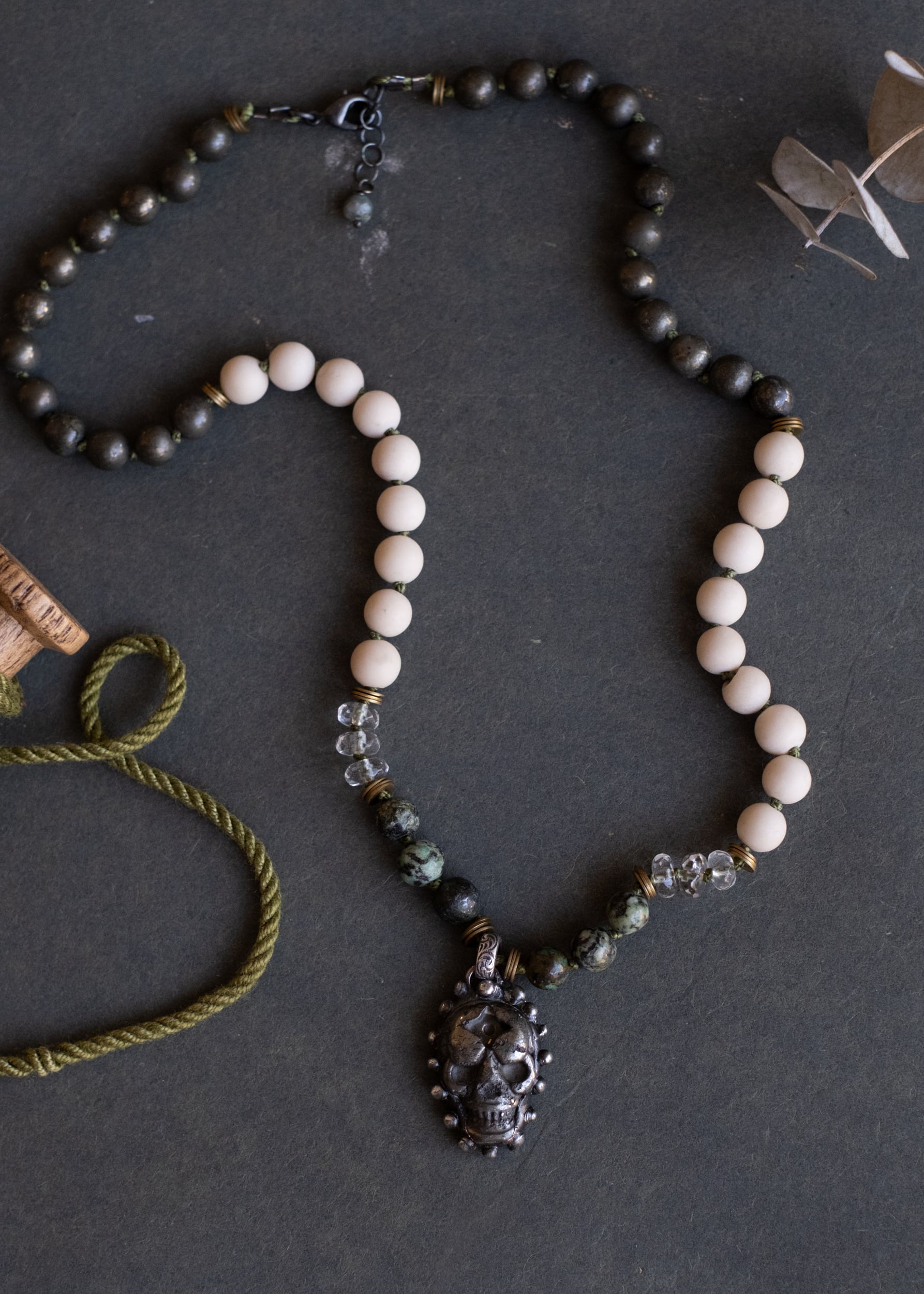 Guardian Skull Necklace by Atelier 363, photo c