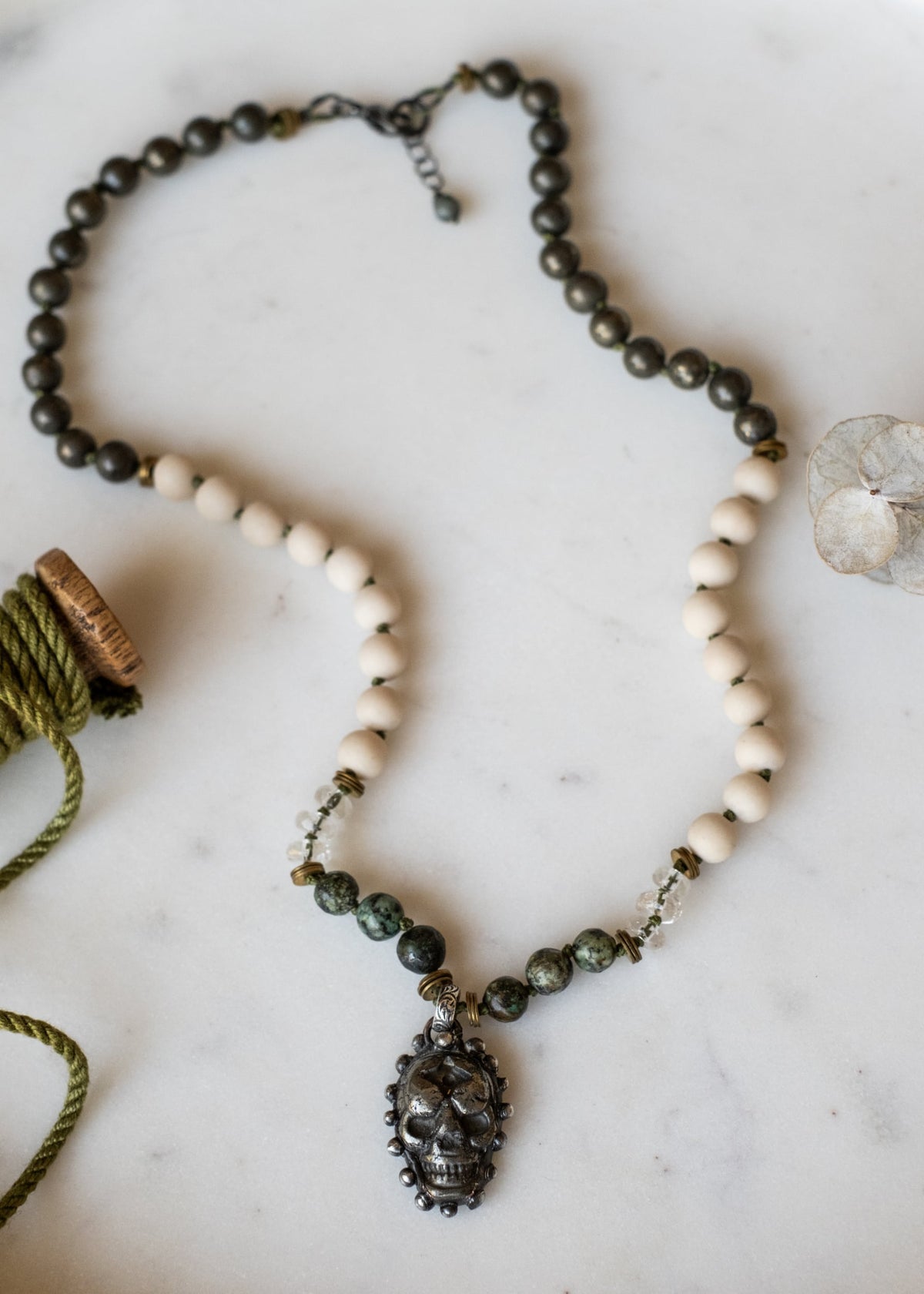 Guardian Skull Necklace by Atelier 363, photo a