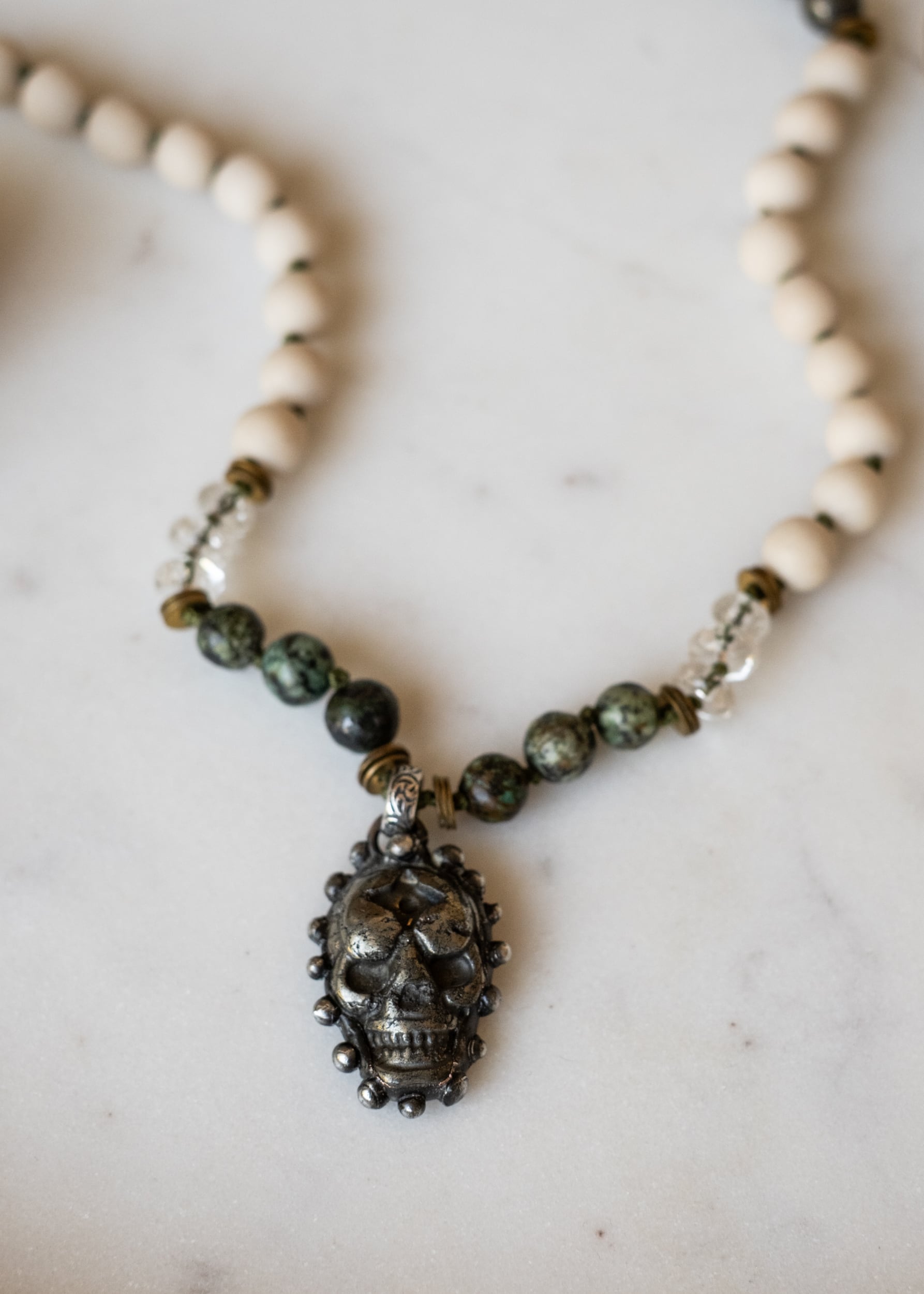 Guardian Skull Necklace by Atelier 363, photo b