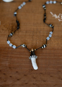 Bisque Hand Talisman Necklace by Atelier 363, photo c