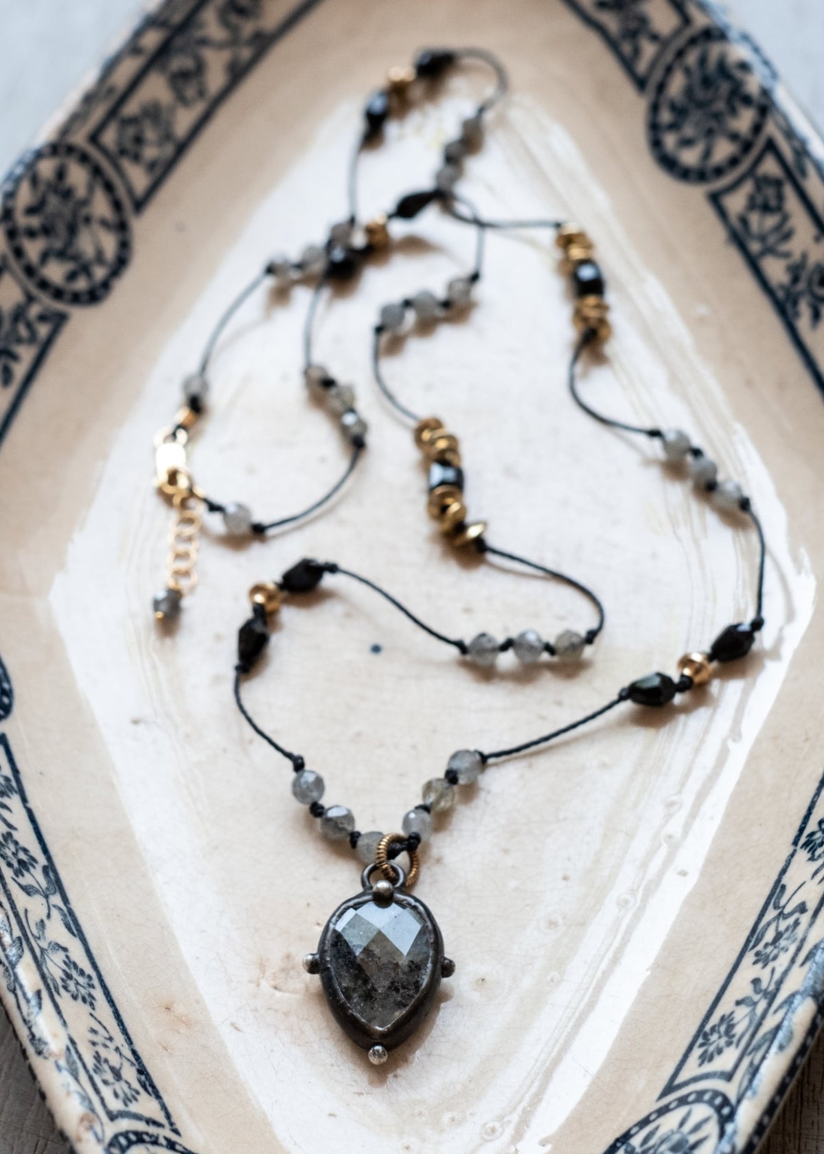Mystic Glow Labradorite Necklace by Atelier 363, photo a