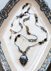 Mystic Glow Labradorite Necklace by Atelier 363, photo a
