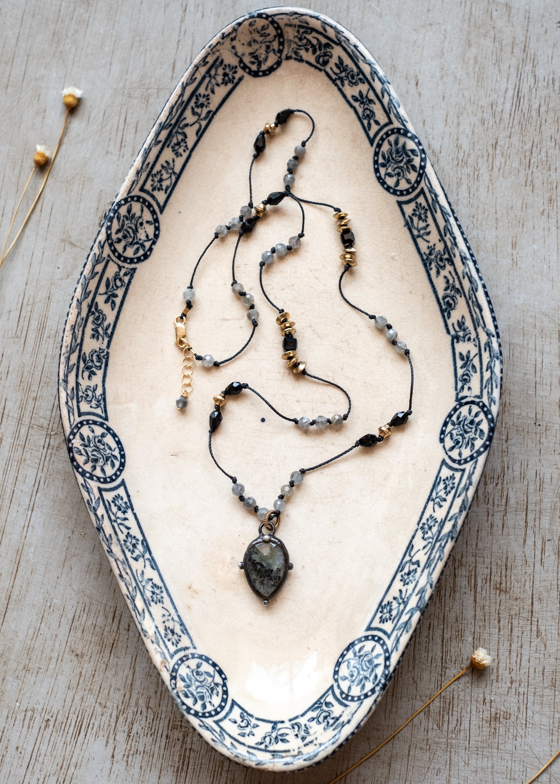 Mystic Glow Labradorite Necklace by Atelier 363, photo b
