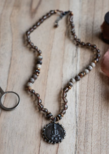 Buddha of Stillness Necklace by Atelier 363, photo b