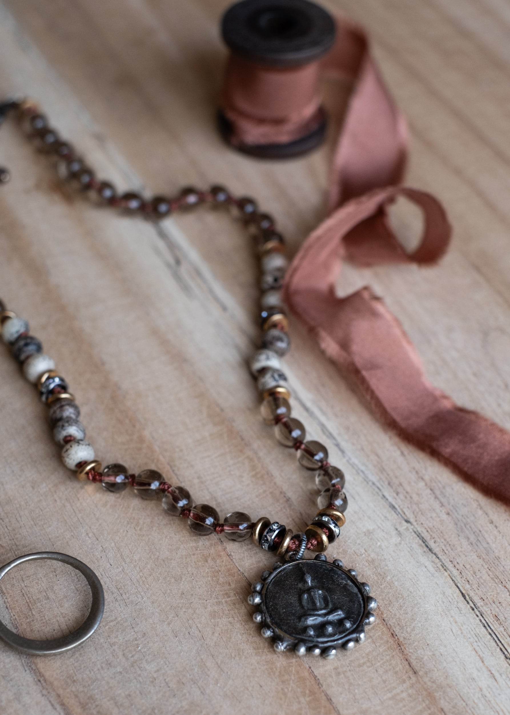 Buddha of Stillness Necklace by Atelier 363, photo c