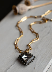 Antique Mirror Diamond Necklace by Atelier 363, photo d