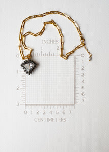 Antique Mirror Diamond Necklace by Atelier 363, photo f