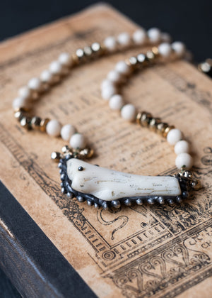 Coral Branch Fossil Necklace by Atelier 363, photo b