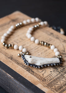 Coral Branch Fossil Necklace by Atelier 363, photo c