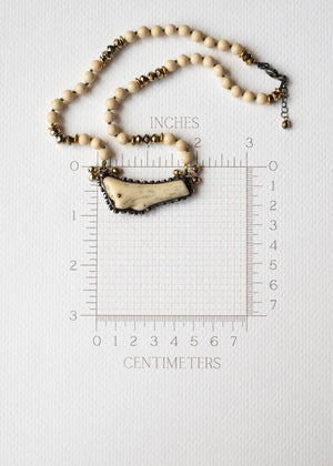 Coral Branch Fossil Necklace by Atelier 363, photo h