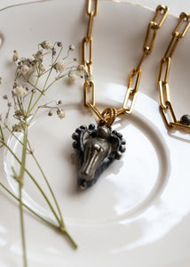 Pyrite Guardian Angel Necklace by Atelier 363, photo c